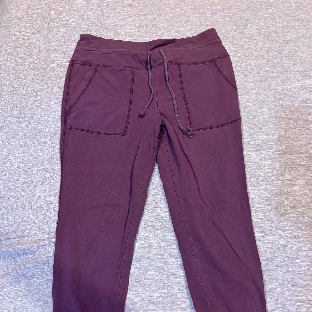 Purple Joggers / Sweatpants / Leggings, Purple, Size L